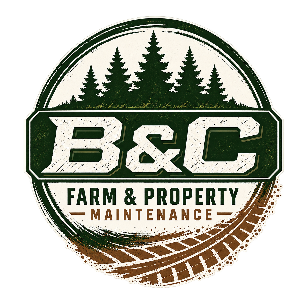 B&C Farm & Property Maintenance logo